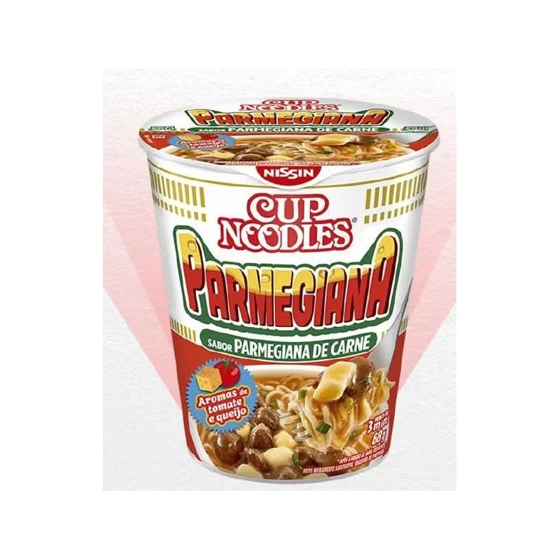 CUP NOODLES PARMEGIANA CARNE 68GR CX/24