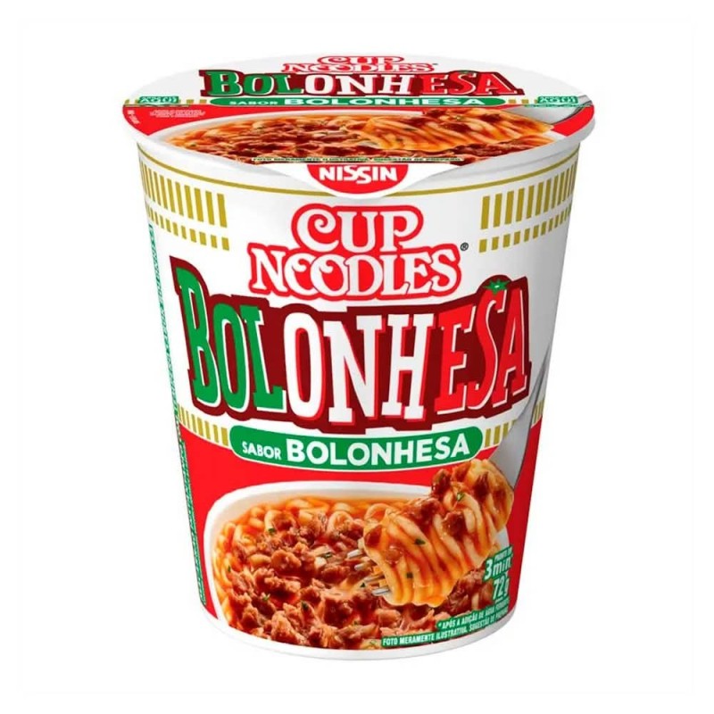 CUP NOODLES BOLONHESA 72 GR CX C/24