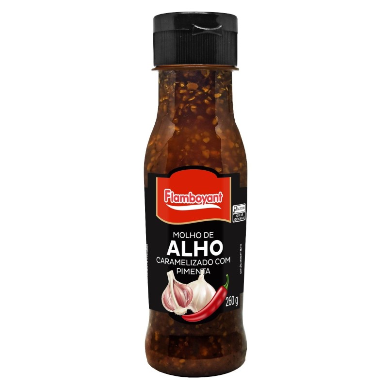 FLAMB MOLHO ALHO C/PIMENTA 260G CX/8