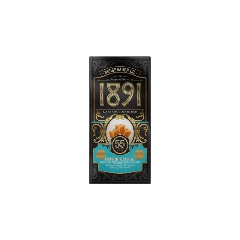 TABLETE 1891 CARAMELO SAL DP10X90GR CX/4