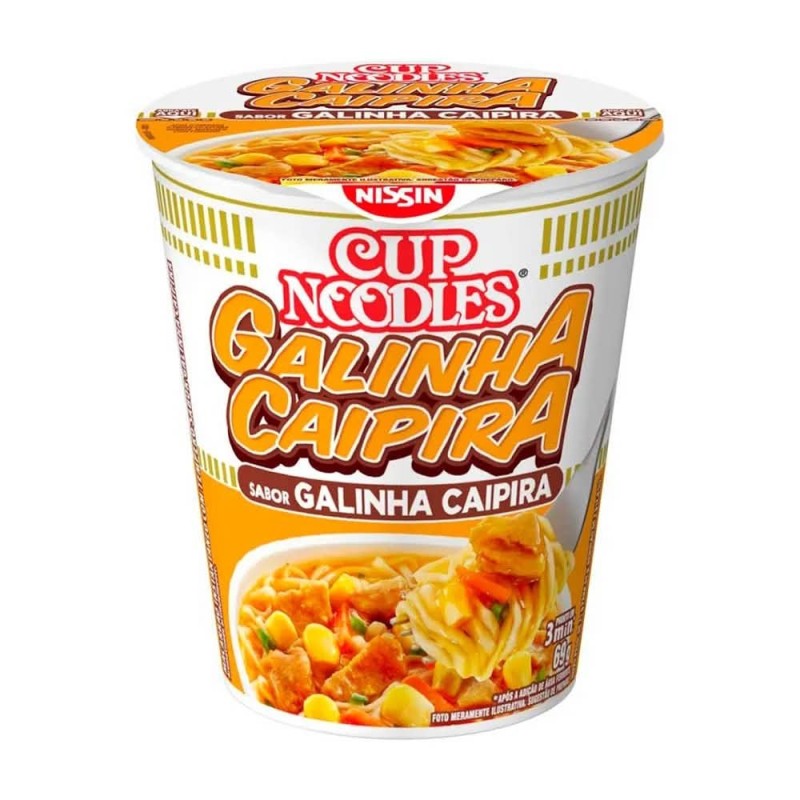 CUP NOODLES GALINHA CAIPIRA 69GR CX/24