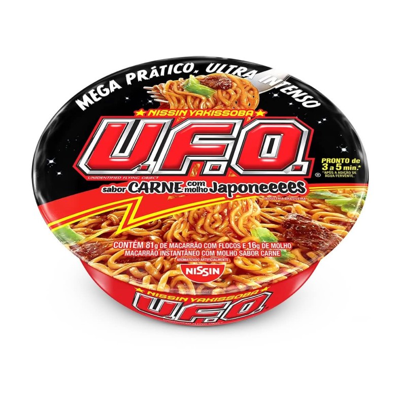 UFO CARNE COM MOLHO JAPONES 97G CX12