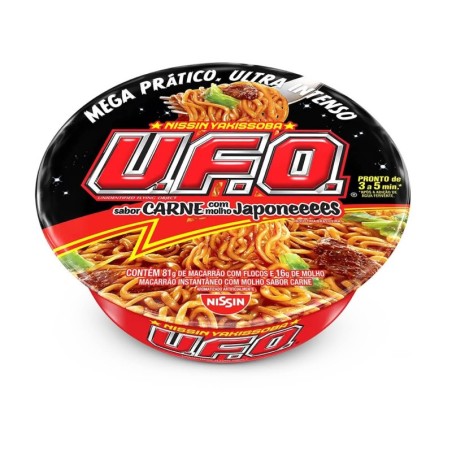 UFO CARNE COM MOLHO JAPONES 97G CX12