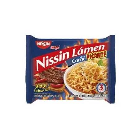 LAMEN CARNE PICANTE 85GR CX C/50