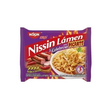 LAMEN CALABRESA PICANTE 85GR CX C/50