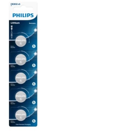 PHILIPS BAT LITIO MOEDA 2032 CT/5 CX1000