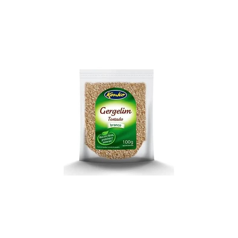 GERGELIM  TOSTADO BRANCO 100GR CX/24