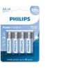 PHILIPS PILHA ALCAL AA C/4 DP12 CX/36