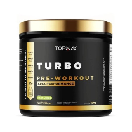 TOPWAY PRE TREINO MAÇA VERDE 300G CX/6