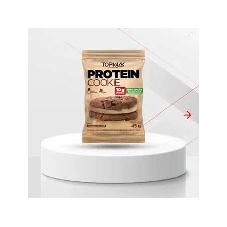 TOPWAY PROT COOKIE CHO/AVEL 10X45G CX/40