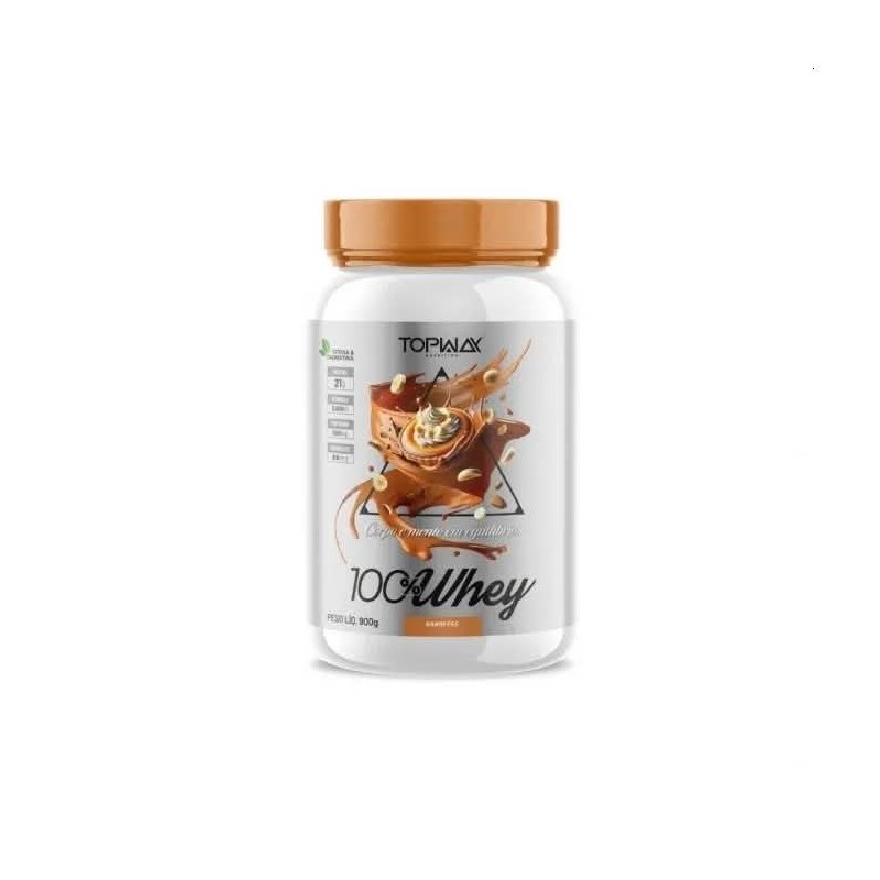 TOPWAY WHEY 100% BANOFFE 900G CX/4