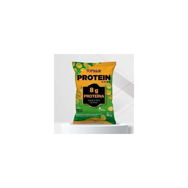 TOPWAY PROTEIN CHIPS CEBOLA 30G CX/10