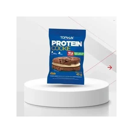 TOPWAY PROT COOKIE BAUNILHA 10X45G CX/40
