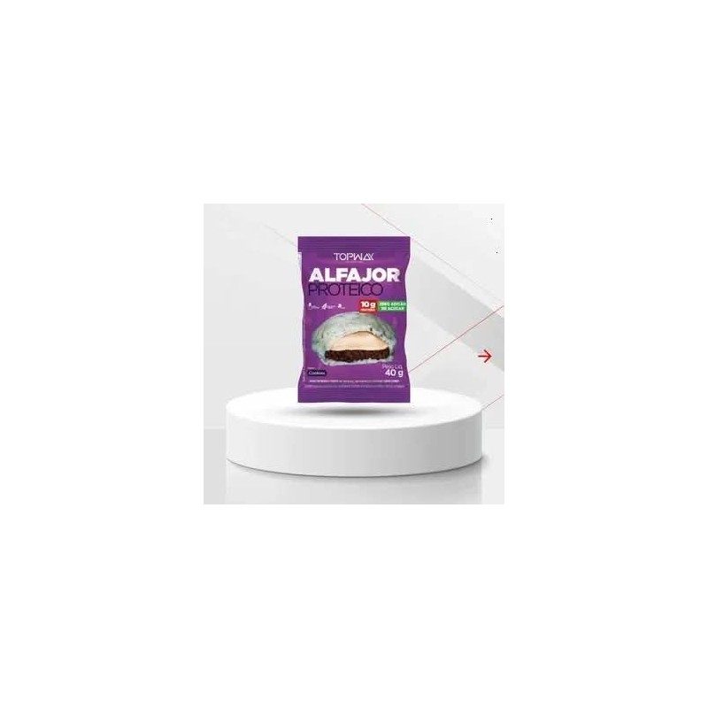 TOPWAY ALFAJOR COOKIES BCO 10X40G CX/40
