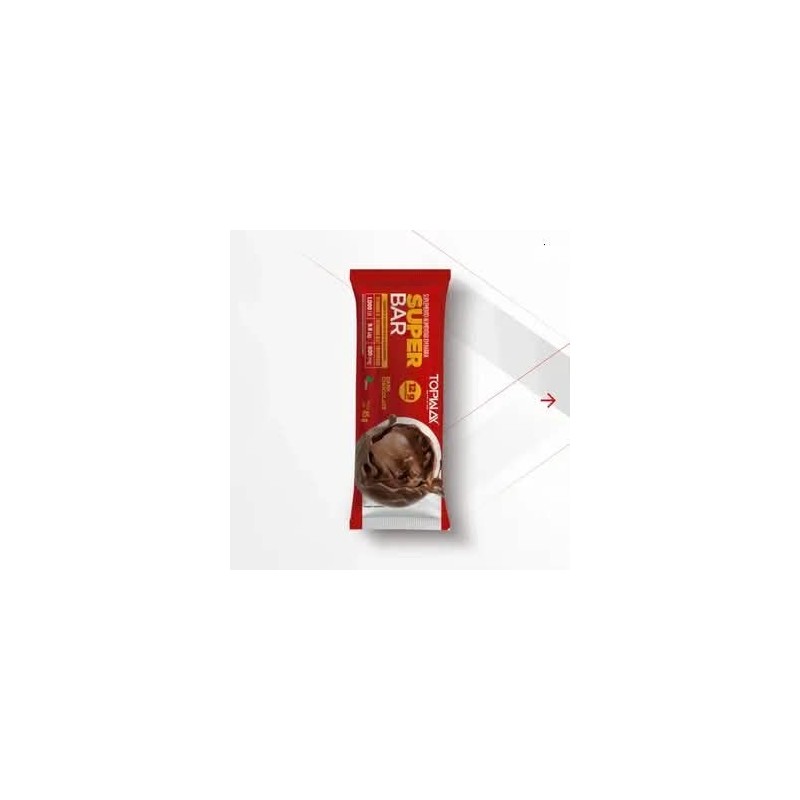 TOPWAY BARRA PROT DARK CHOC 12X45G CX/48