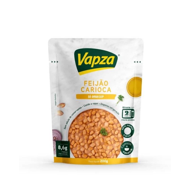VAPZA FEIJAO CARIOCA POUCH 200G CX/10