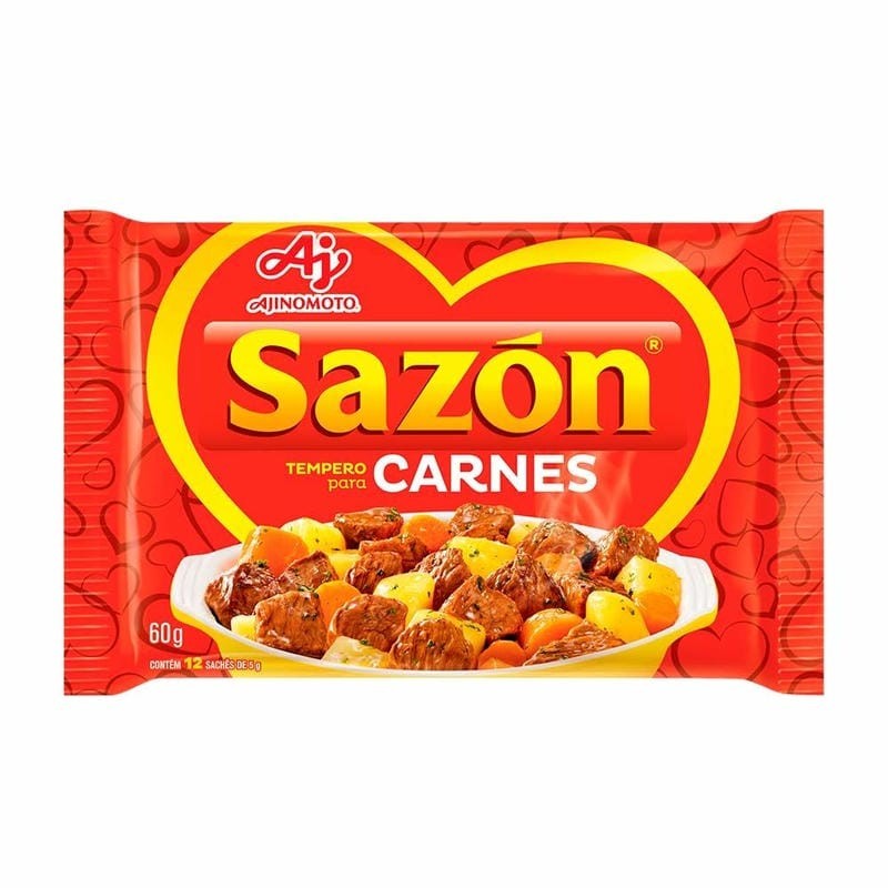 SAZON VERMELHO 60GR CX/48
