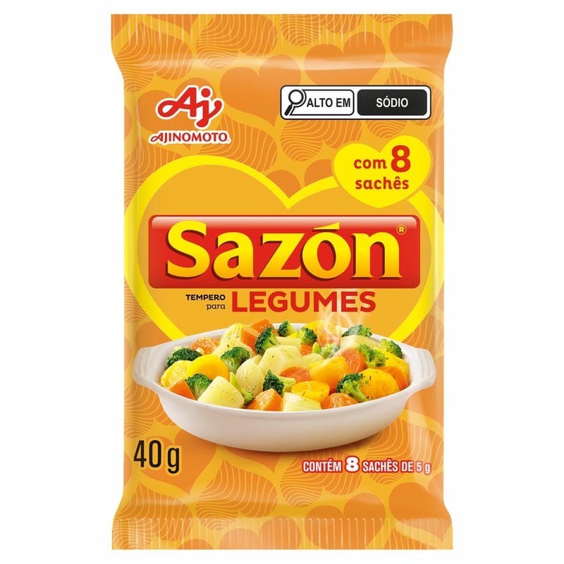 SAZON AMARELO 40GR CX/48