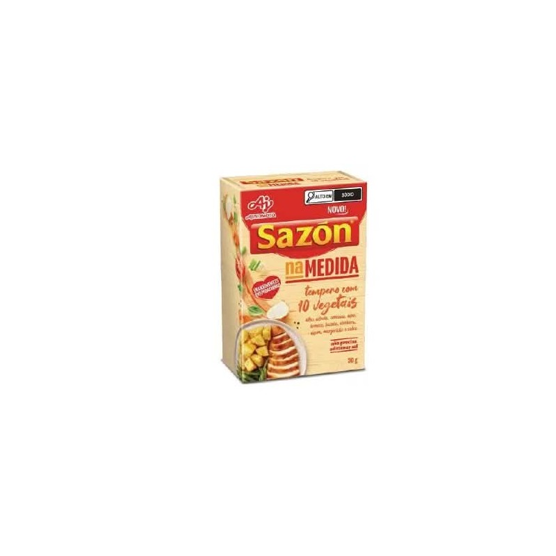 SAZON NA MEDIDA 10 VEGETAIS 30GR CX/48