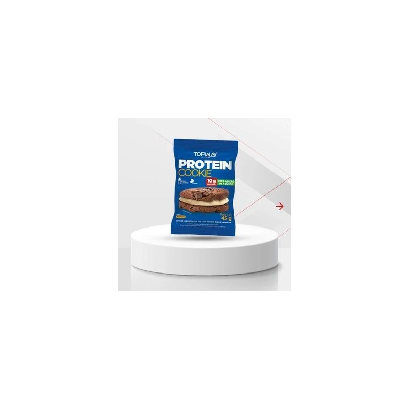 TOPWAY PROT COOKIE BAUNILHA 10X45G CX/40