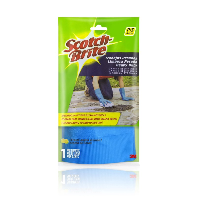SCOTCH-BRITE LUVA L.PESADA P CONJ/1 CX24