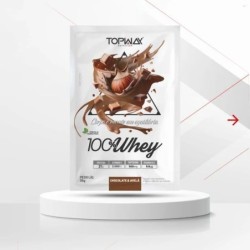 TOPWAY WHEY 100% CHOC/AVELA 10X35G CX/80