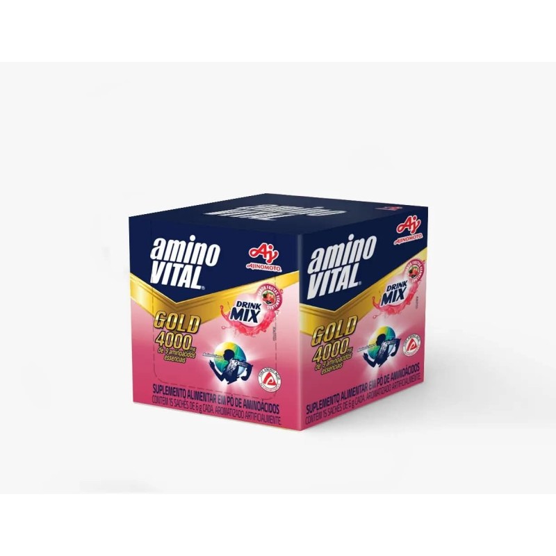 AMINOVITAL FRUT VERMELHAS DP15X6GR CX/4