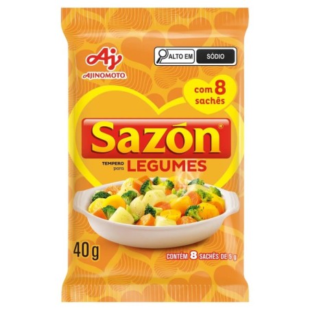SAZON AMARELO 40GR CX/48