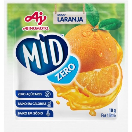 MID ZERO LARANJA 15X10GR CX/8