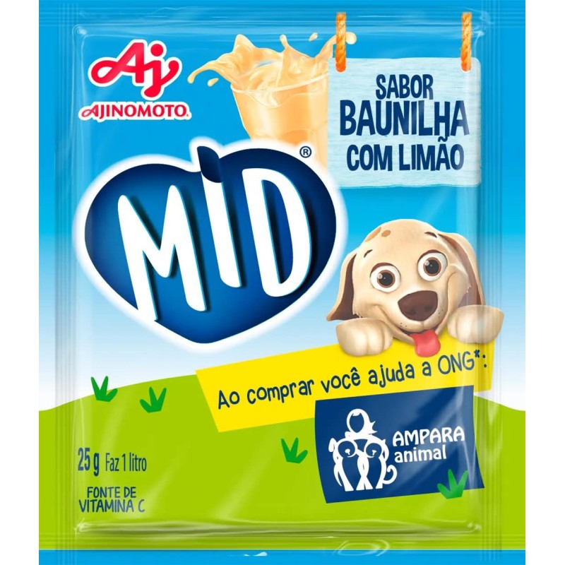 MID REF.  BAUNILHA C/ LIMÃO 15X20GR CX/8