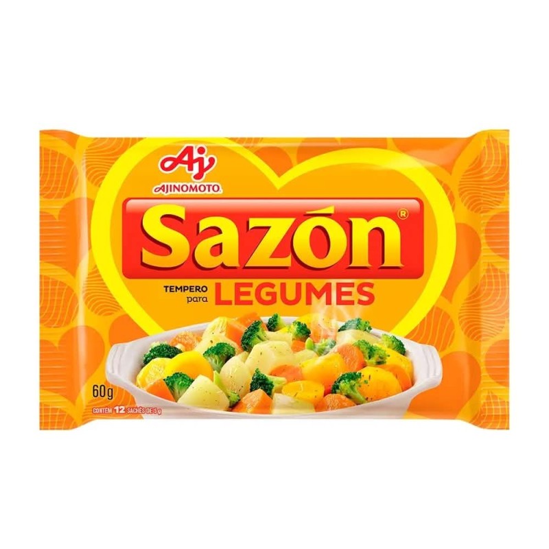 SAZON AMARELO 60GR CX/48