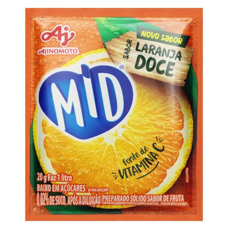 MID REF. LARANJA DOCE 15X20GR CX/8