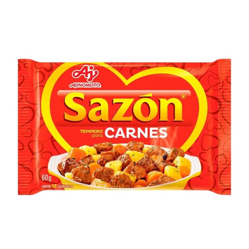 SAZON VERMELHO 60GR CX/48