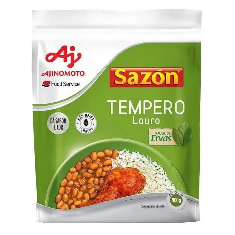 TEMPERO SAZON PROF LOURO 900G  CX/6