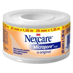 NEXCARE MICROPORE BEGE 25MM/1,35M CX/48
