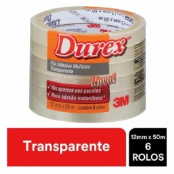 DUREX TRANSP 12MMX50M CJ/6 CX120