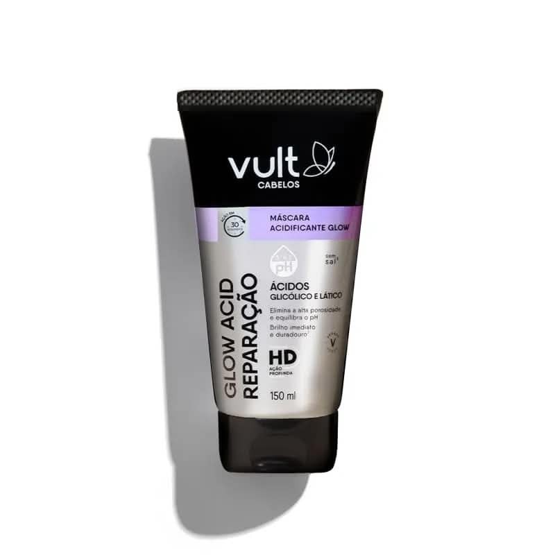VULT MASC CAP GLOW ACID REPAR 150ML CX/6