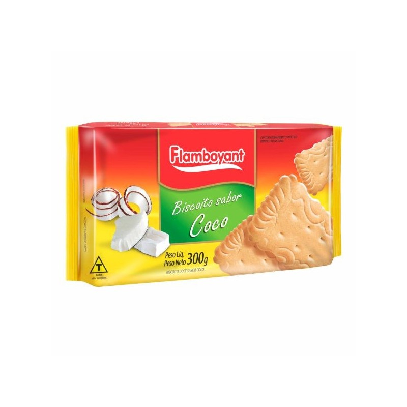 FLAMB BISC COCO 300GRS CX/20