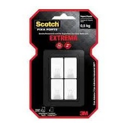 SCOTCH GANCHO EXTREMA PLAST PEQUEN CX/12