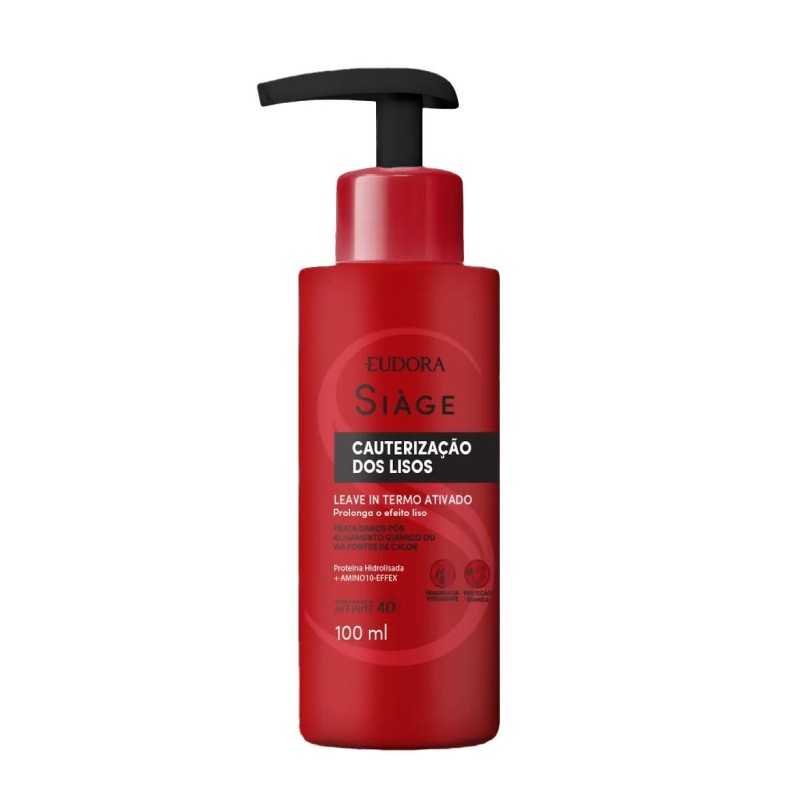 SIAGE CAUTER LISOS LEAVE IN 100ML CX/6