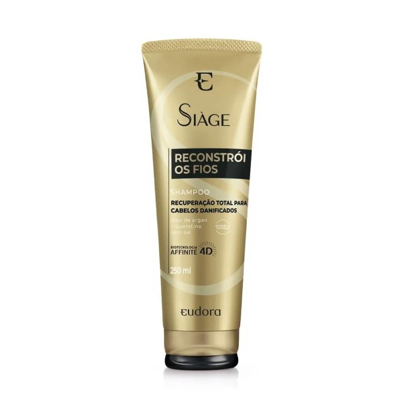 SIAGE RECONST FIOS SHAMP 250ML CX/6