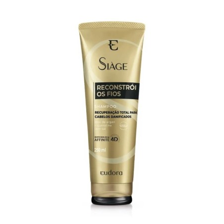 SIAGE RECONST FIOS SHAMP 250ML CX/6