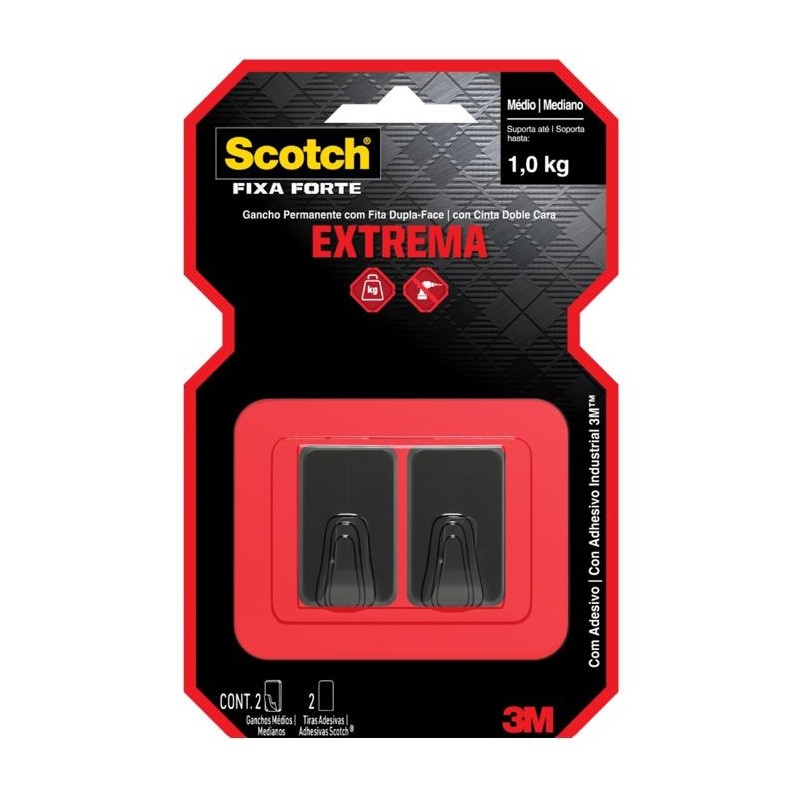 SCOTCH GANCHO METALICO CX/12