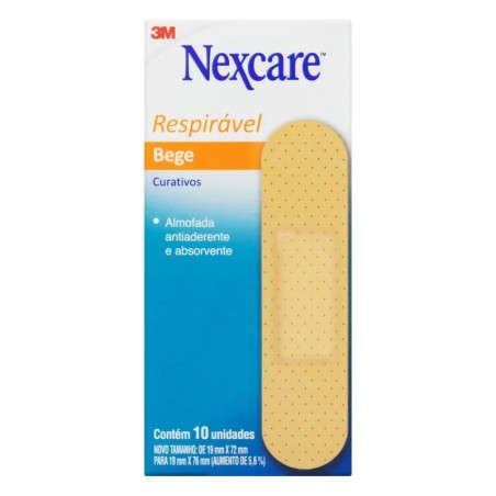 NEXCARE CURATIVO BEGE 10 UNID CX/36