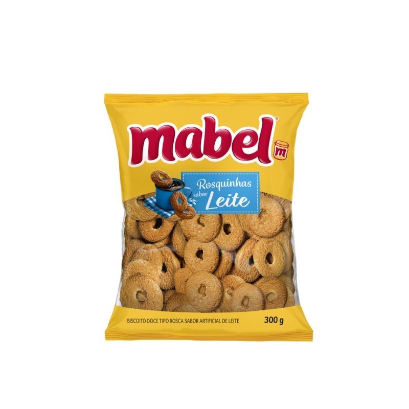 MABEL ROSCA LEITE 300GR CX/32