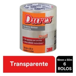 DUREX TRANSP 18MMX50M CJ/6 CX72