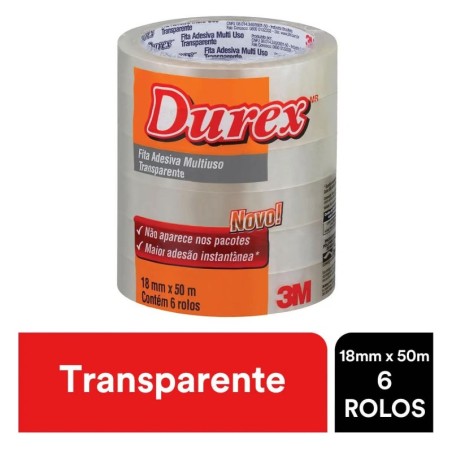 DUREX TRANSP 18MMX50M CJ/6 CX72