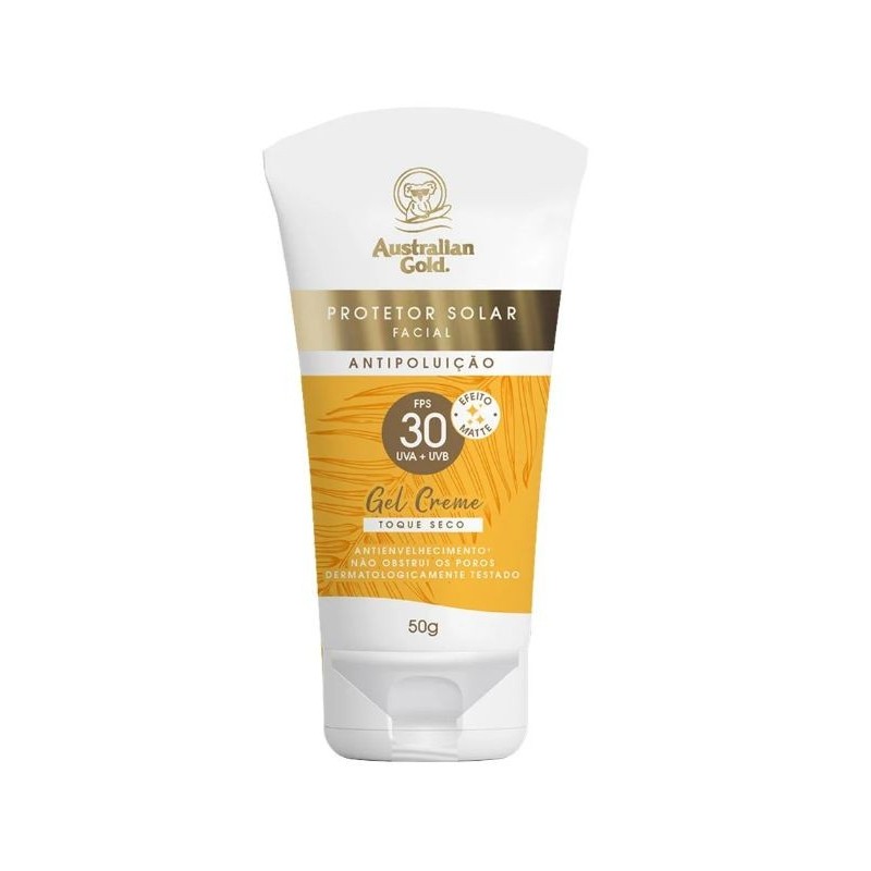 AG PROT SOL FACIAL GEL FPS30 50G CX/6