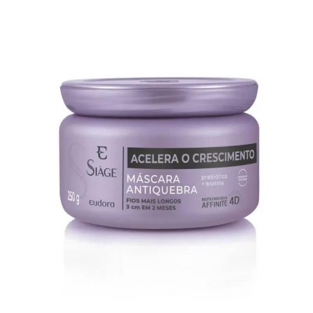 SIAGE ACEL CRESC MASC CAP 250G CX/6