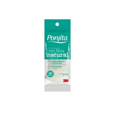 PONJITA C/FIBRA NATURAL CX24